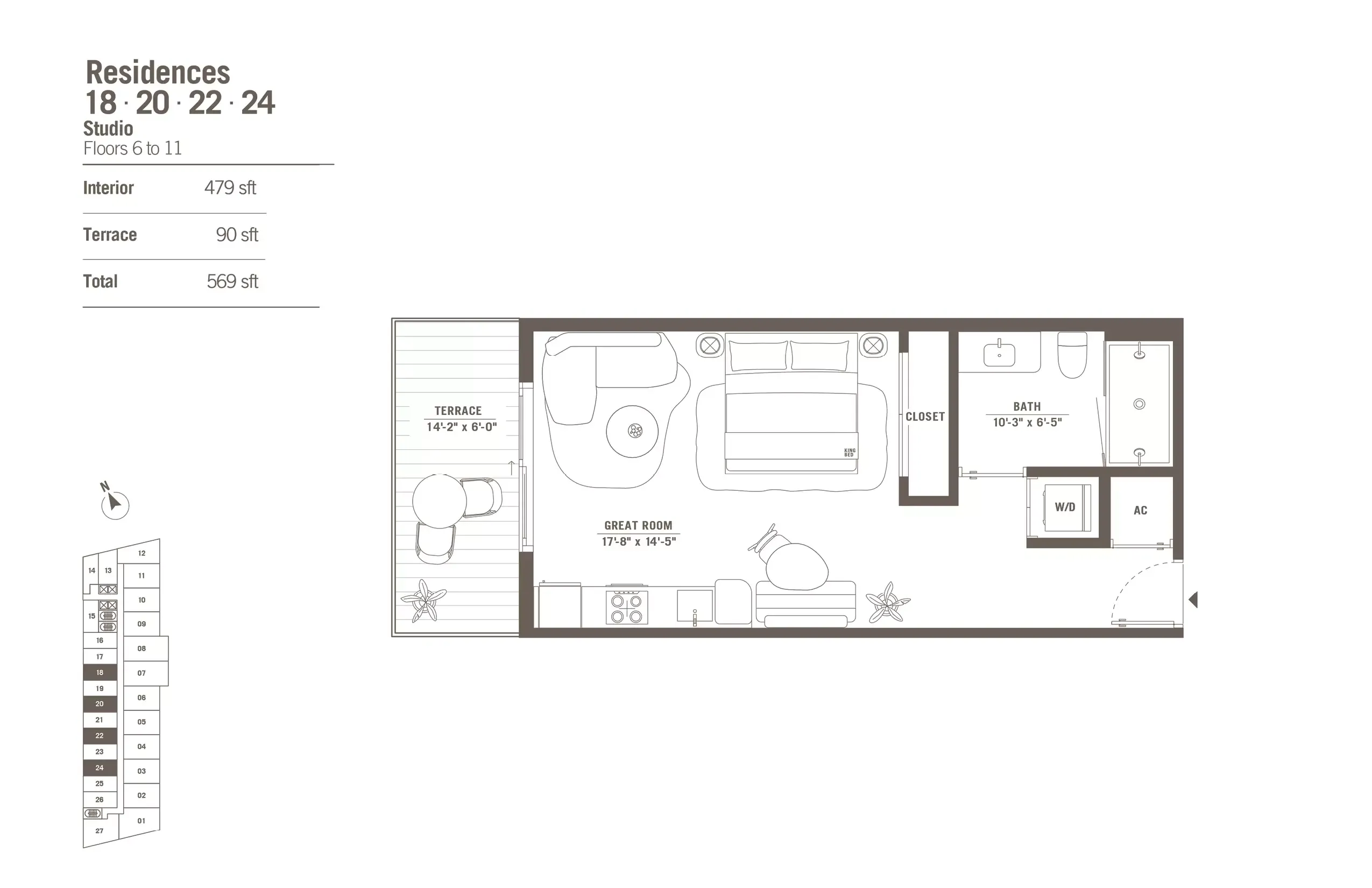 Residences 18 20 22 24