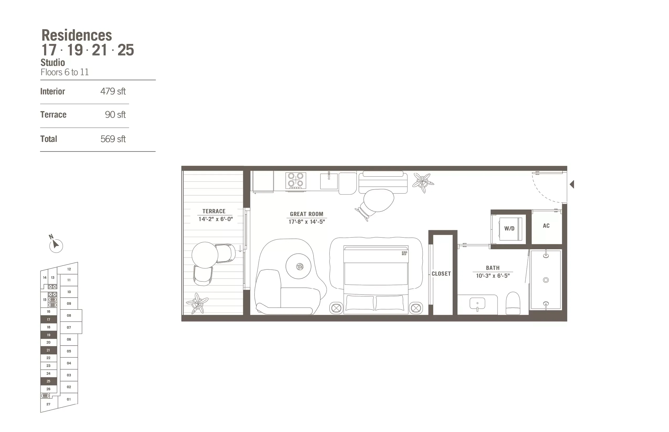 Residences 17 19 21 25